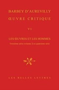Cover: Oeuvre Critique VI - Les Belles Lettres