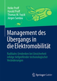 Abbildung von: Management des Übergangs in die Elektromobilität - Springer Gabler