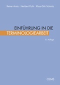 Cover: Einf&uuml;hrung in die Terminologiearbeit - Georg Olms Verlag