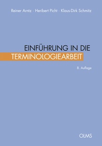 Abbildung von: Einführung in die Terminologiearbeit - Georg Olms Verlag