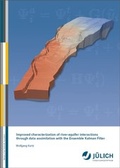 Cover: Improved characterization of river-aquifer interactions through data assimilation with the Ensemble Kalman Filter - Verlag des Forschungszentrums J&uuml;lich