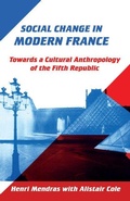 Cover: Social Change in Modern France - Cambridge University Press