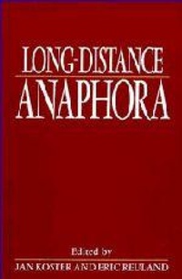 Enlarge image Cover: Long Distance Anaphora - Cambridge University Press