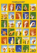 Cover: Fingeralphabet - Plakat - didactus