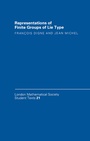 Cover: Representations of Finite Groups of Lie Type - Cambridge University Press