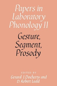 Enlarge image Cover: Gesture, Segment, Prosody - Cambridge University Press