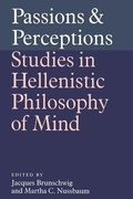 Cover: Passions and Perceptions - Cambridge University Press