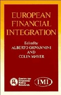 Enlarge image Cover: European Financial Integration - Cambridge University Press