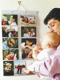 Abbildung von: Picture Pockets Fotogalerie Bilderwand - C Medium - 11 Fototaschen - Bookchair