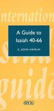 Cover: ISG 16: Guide to Isaiah 40-66, A - SPCK Publishing