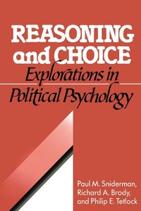 Enlarge image Cover: Reasoning and Choice - Cambridge University Press