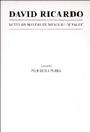 Cover: David Ricardo - Cambridge University Press