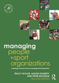 Cover: Managing People in Sport Organizations - Routledge