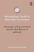 Cover: International Trends in University Governance - Routledge