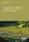 Cover: Attitudes to Water in South Asia - Royal Institute of International Affairs
