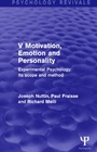 Cover: Experimental Psychology Its Scope and Method: Volume V (Psychology Revivals) - Psychology Press Ltd