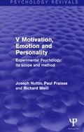 Cover: Experimental Psychology Its Scope and Method: Volume V (Psychology Revivals) - Psychology Press Ltd