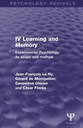 Bild: Experimental Psychology Its Scope and Method: Volume IV (Psychology Revivals) - Psychology Press Ltd
