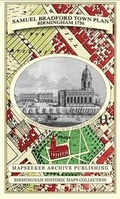 Cover: Samuel Bradford Town Plan Birmingham 1750 - Mapseeker Archive Publishing