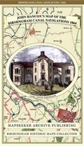 Cover: John Hancox's Map of the Birmingham Canal Navigations 1864 - Mapseeker Archive Publishing