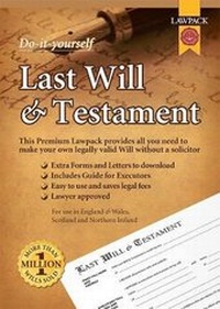 Abbildung von: Lawpack Premium Last Will & Testament DIY Kit - Lawpack Publishing Ltd