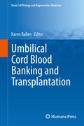 Cover: Umbilical Cord Blood Banking and Transplantation - Springer