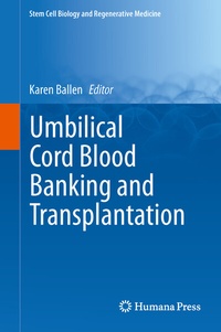 Abbildung von: Umbilical Cord Blood Banking and Transplantation - Springer