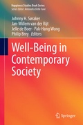 Cover: Well-Being in Contemporary Society - Springer