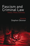 Cover: Fascism and Criminal Law - Hart Publishing