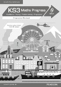 Cover: KS3 Maths Progress Progression Workbook Theta 1 (pack of 8) - Pearson Education Limited