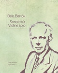 Cover: Sonate f&uuml;r Violine solo Sz. 117 - Laaber-Verlag