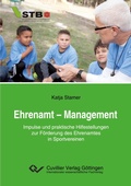 Cover: Ehrenamt - Management - Cuvillier Verlag