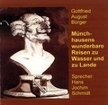 Cover: M&uuml;nchhausens wunderbare Reisen zu Wasser und zu Lande - Vorleser Schmidt
