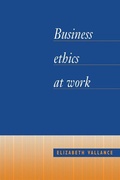 Cover: Business Ethics at Work - Cambridge University Press