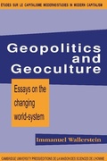 Cover: Geopolitics and Geoculture - Cambridge University Press