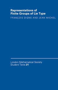 Enlarge image Cover: Representations of Finite Groups of Lie Type - Cambridge University Press