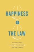 Cover: Happiness and the Law - University of Chicago Press