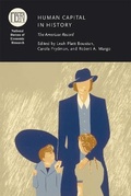 Cover: Human Capital in History - University of Chicago Press