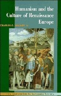 Enlarge image Cover: Humanism and the Culture of Renaissance Europe - Cambridge University Press