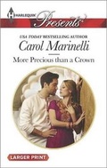 Cover: More Precious Than a Crown - Harlequin Presents Larger Print