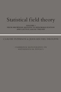 Cover: Statistical Field Theory: Volume 1, From Brownian Motion to Renormalization and Lattice Gauge Theory - Cambridge University Press