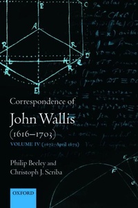 Abbildung von: Correspondence of John Wallis (1616-1703) - Oxford University Press