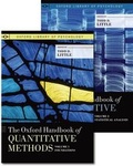Cover: The Oxford Handbook of Quantitative Methods, Two-Volume Set - Oxford University Press