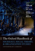 Cover: Oxford Handbook of Sociology, Social Theory and Organization Studies - Oxford University Press