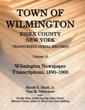 Cover: Town of Wilmington, Essex County, New York, Transcribed Serial Records, Volume 19 - Heritage Books