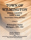Cover: Town of Wilmington, Essex County, New York Transcribed Serial Records, Volume 20 - Heritage Books
