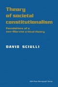 Cover: Theory of Societal Constitutionalism - Cambridge University Press