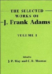 Abbildung von: The Selected Works of J. Frank Adams - Cambridge University Press