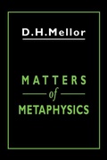 Cover: Matters of Metaphysics - Cambridge University Press