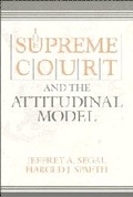 Cover: The Supreme Court and the Attitudinal Model - Cambridge University Press